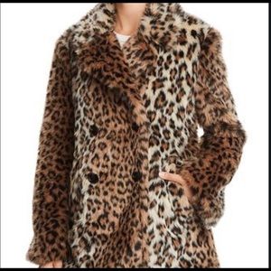 Leopard Joie Coat — Brand New